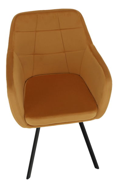 Kreslo Zela (horčicová)