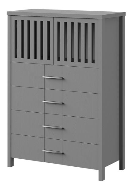 Komoda Latrice (sivá)