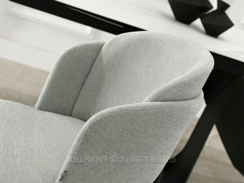 Szék Conor (szürke + fekete)