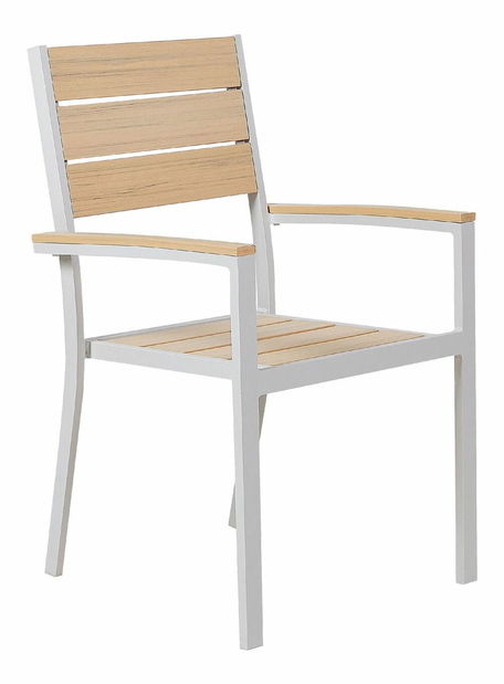 Set vrtnih stolica (4 kom.) Praza (svijetlo drvo)