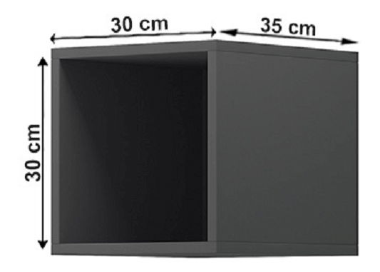 Raft închis Svaren ER 30 (grafit)