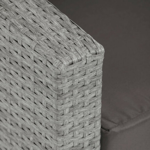 Záhradná zostava Flax (sivá)