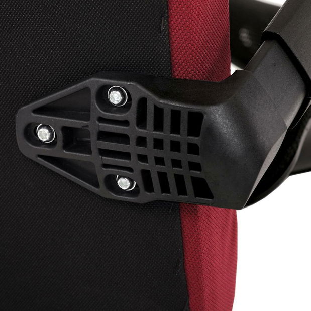 Irodai fotel Kurosadas (bordó + fekete)