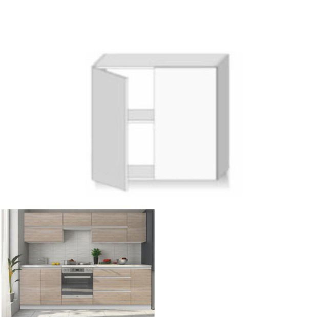 Dulap superior de bucătărie Lilouse G 80