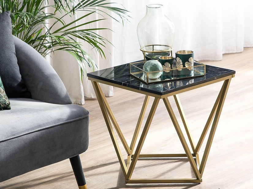 Stolík Vesla (zlatá) *bazár