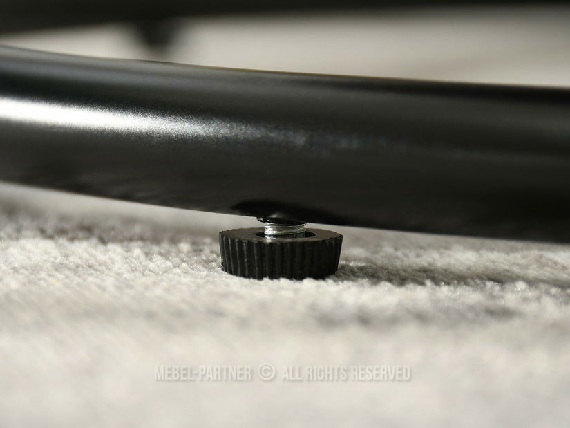 Stolić za kavu Ringo (crni mramor + crna)