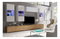 Mobilier living Calabria C5 (Alb + Stejar auriu) (fără iluminat)