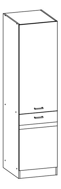 Potravinová kuchynská skriňa Eliza EZ19 D50C