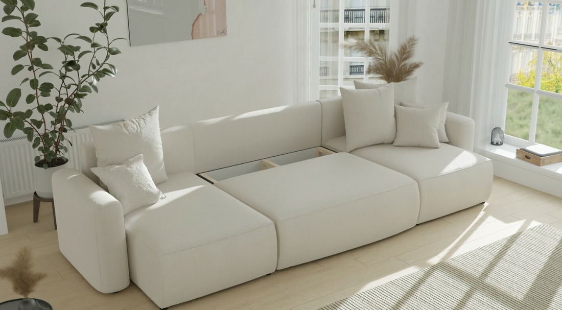 Colțar Denia U (Bej)