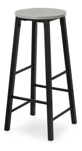 Barová stolička Fukando (čierna)