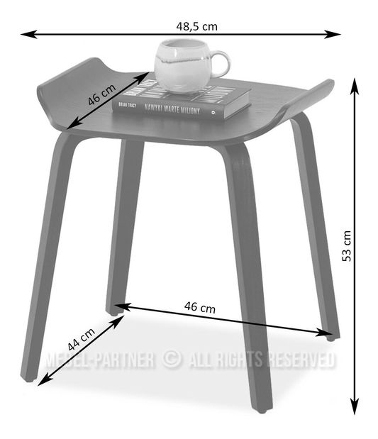 Măsuță de cafea Mauri (stejar)