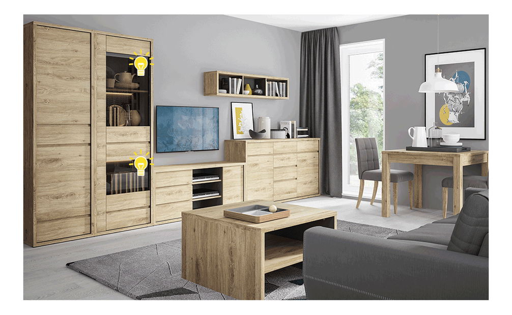 LED osvetlenie k vitríne Sygrin (2-bodové)