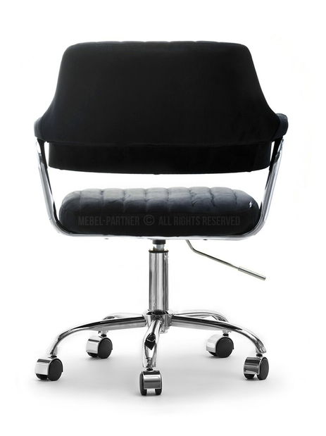 Stolica Merylyn (crna + krom)