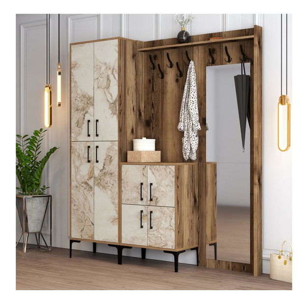 Mobilier hol Betina ABC (Nuc + Alb)