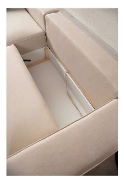 Colțar Pirlofenzza (cu sp. depozitare) (S) (ecru)