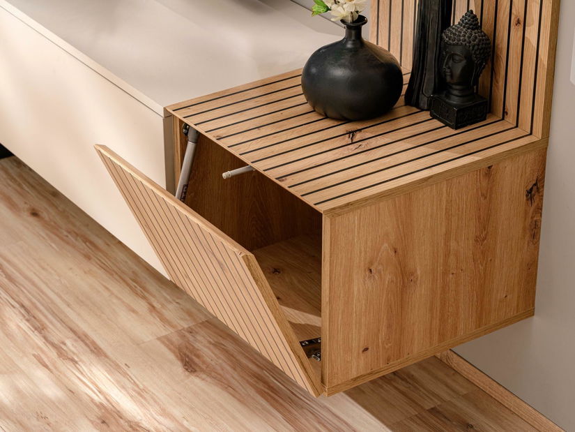 Mobilier living Sollarse (cashmir + stejar artisan)