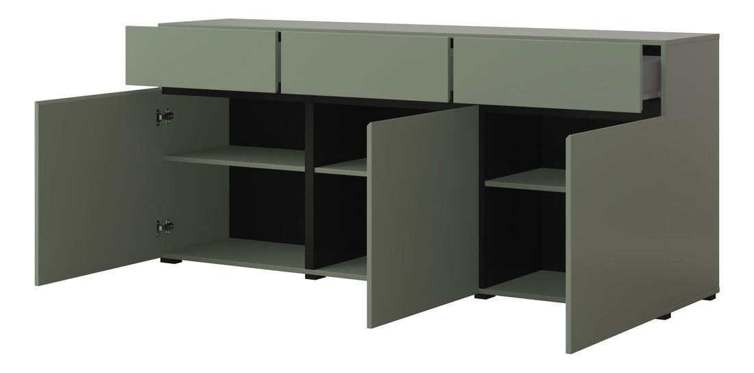 Comodă Crossroad G43 (pin verde + negru)