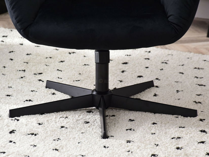 Kreslo Aaron (čierna)