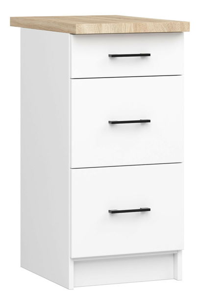 Dulap de bucătărie inferior Organo 403S (alb)