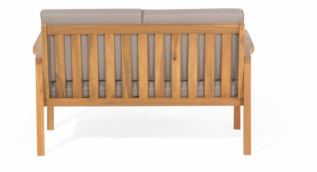 Kerti ülőgarnitúra Maleno (sötétszürke) (akácia)