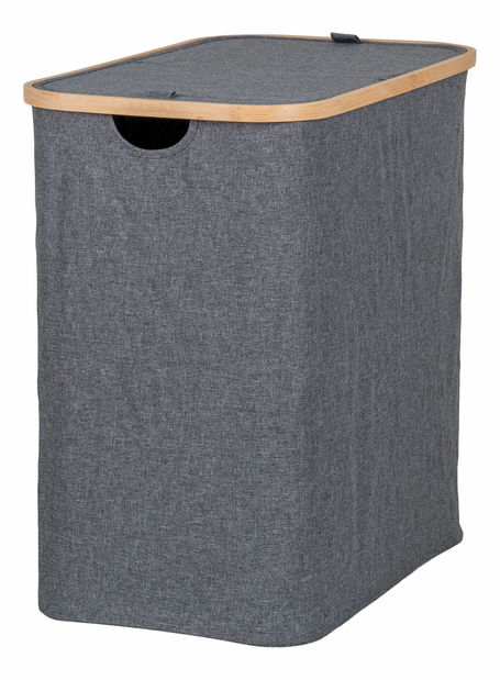 Kôš na bielizeň Nvaravia 1 (tmavosivá)
