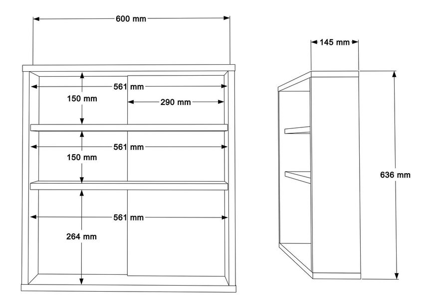 Kupaonski ormarić Nammy (cigla + hrast) 