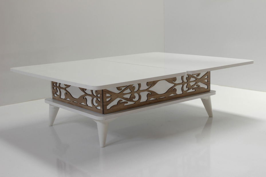 Konferenčný stolík Adie (biela)