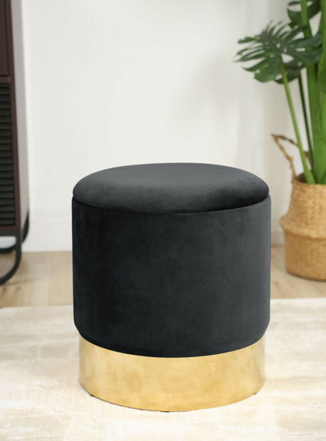 Lábtartó Ginebra (fekete)