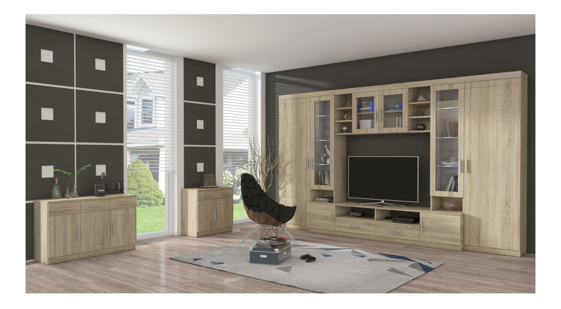 Mobilier living Porton 1 (stejar sonoma)