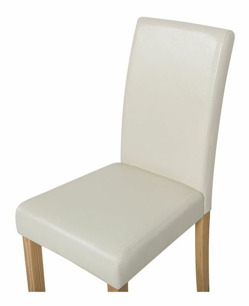 Set blagovaonskih stolica 2 kom. BORWAY (koža) (bež)