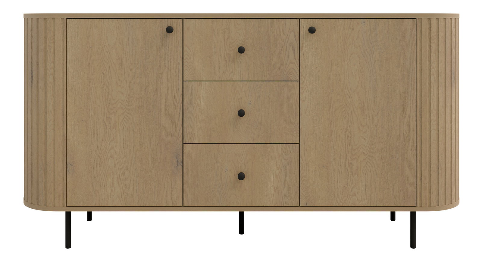 Komoda Ovala 2F (hrast)