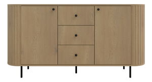 Toaletni stolić Ovala 2S (hrast)