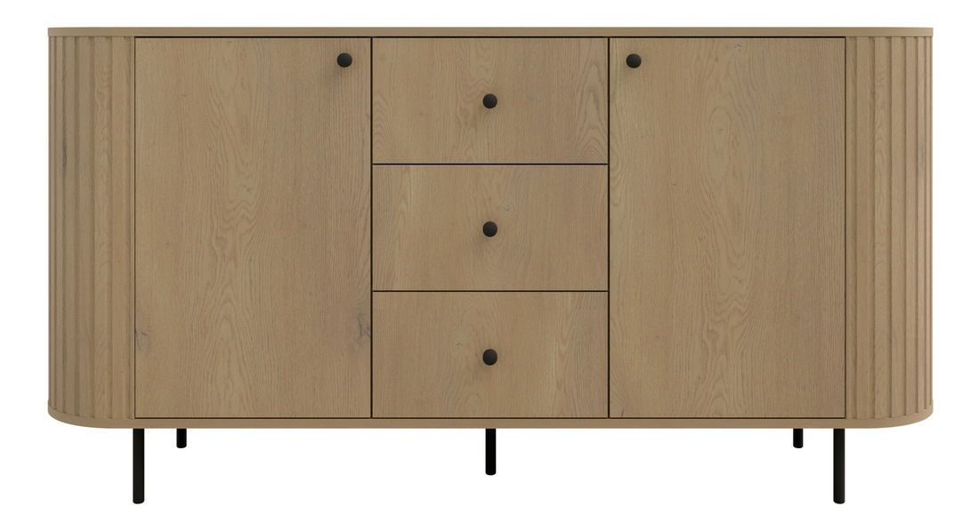 Komoda Ovala 2F (hrast)