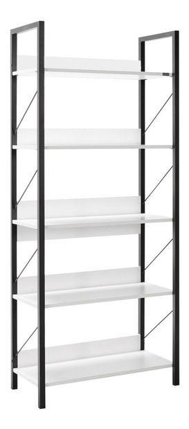 Regál Kotenpo 2 (biela + čierna)