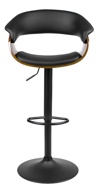 Bárszék Nowana (fekete + dió) 