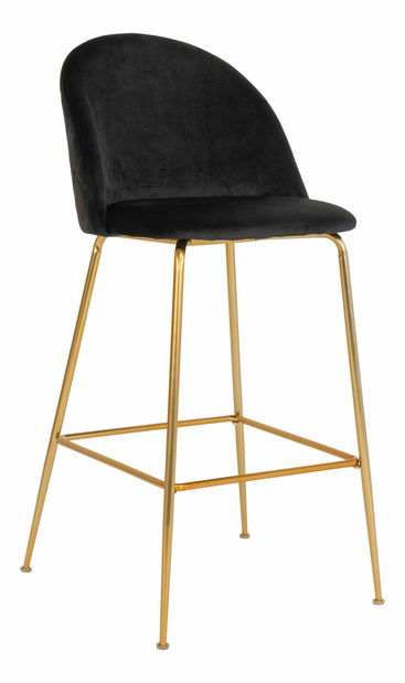 Barová stolička Llonina (čierna)
