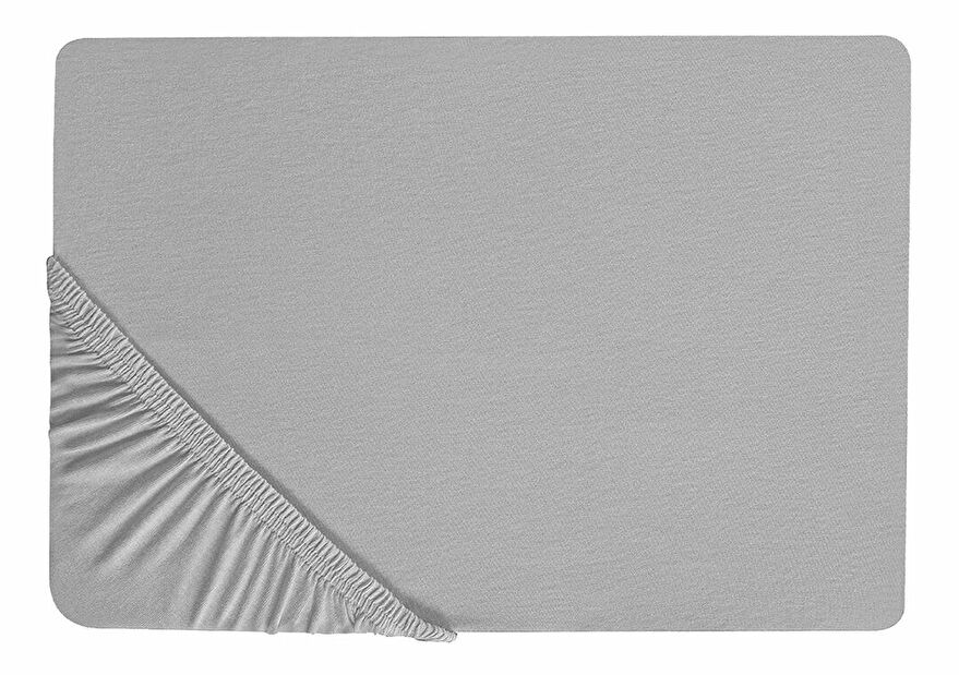 Plachta na posteľ 140 x 200 cm Hoffie (sivá)