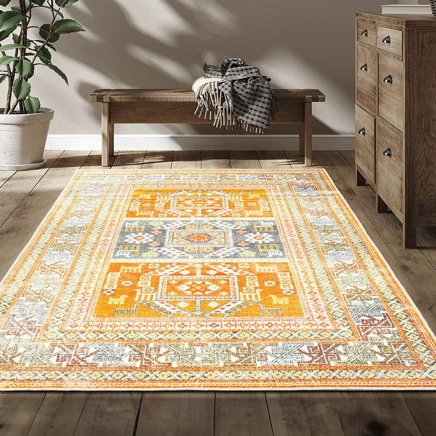 Covor 140 x 220 cm Kecke 70 (galben)