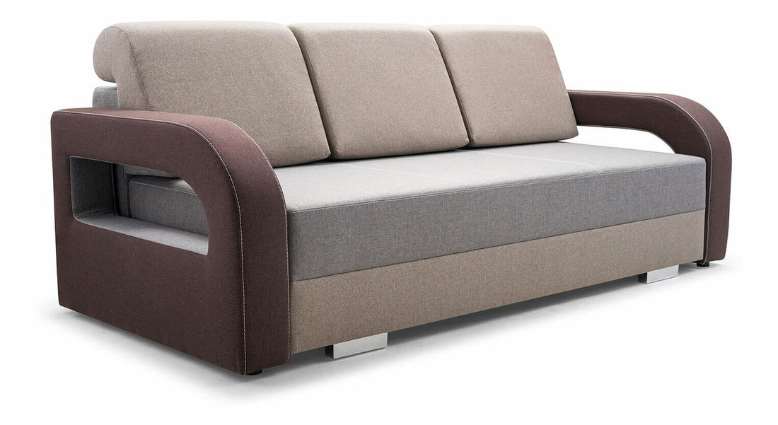 Háromszemélyes kanapé Larry (barna)