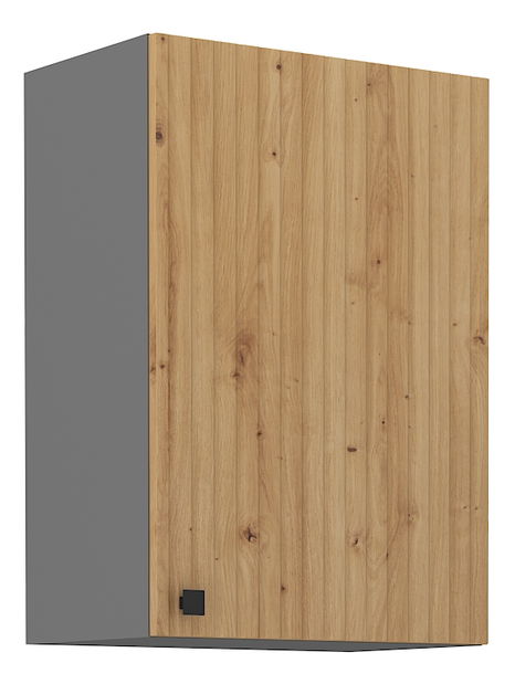 Felső konyheszekrény Avantoe 50 G 72 1F (artisan tölgy + antracit)