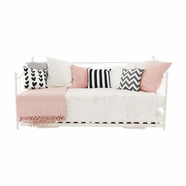 Szétnyitható ágy 90 cm Zinnia (ágyráccsal)