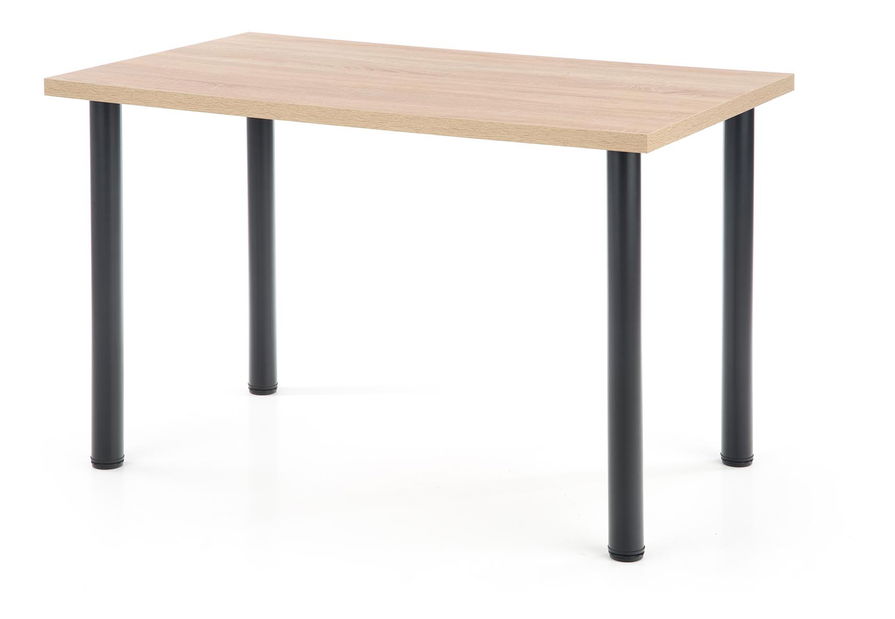 Étkezőasztal Maxom (sonoma tölgy + fekete) (4 fő részére)