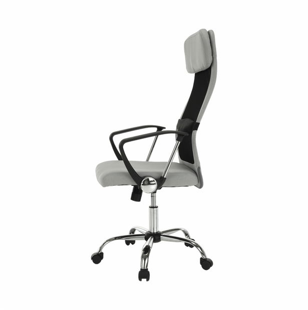 Uredska fotelja Fissa (siva + crna)