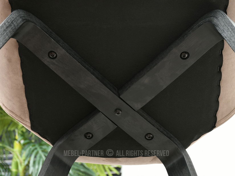 Szék Kurt (bézs + fekete)