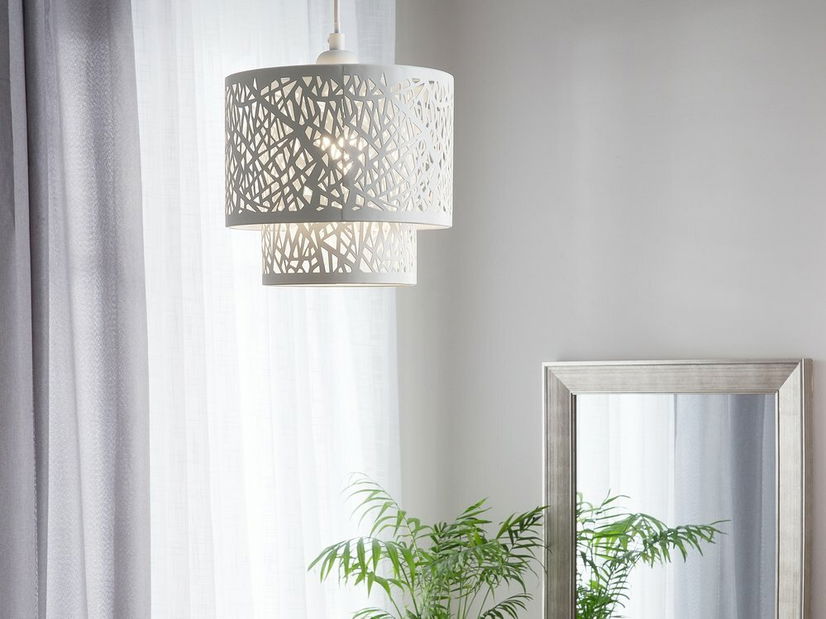 Závesná lampa Sofala (biela)