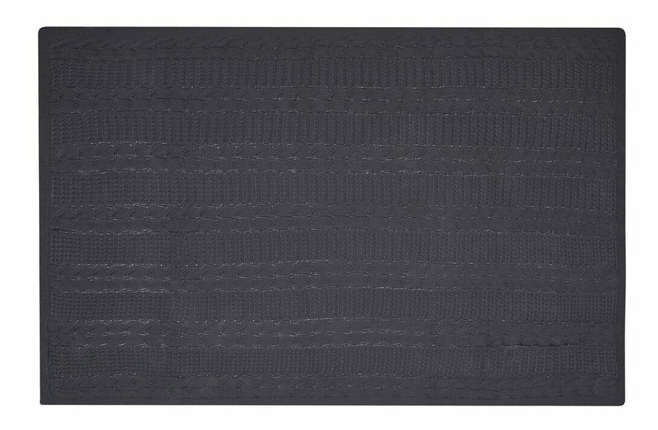 Pătură 170x140 cm FAISTOS (textil) (gri)