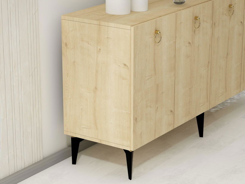 Skrinka Lopoki (dub zafírový) 