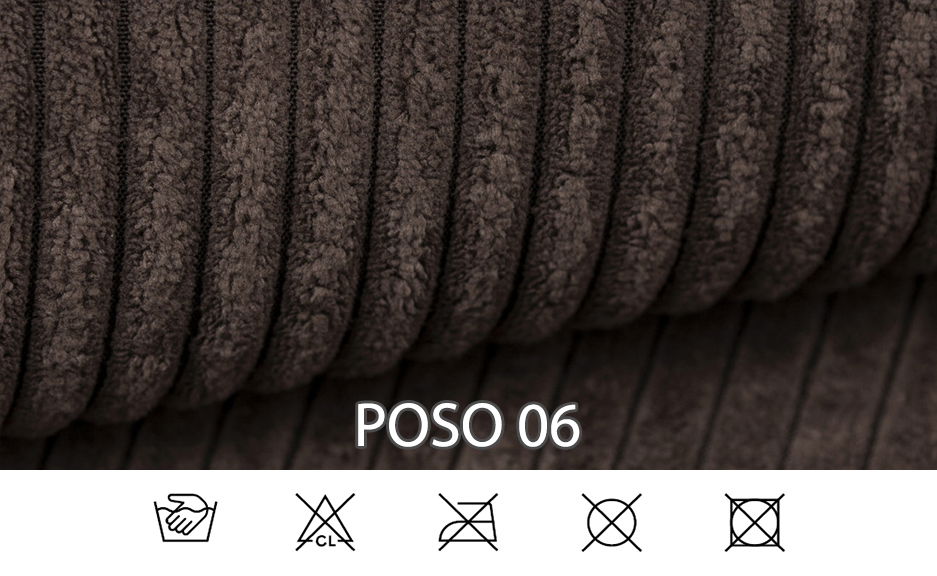 Sarokkanapé Goofy (B) (sötétbarna)