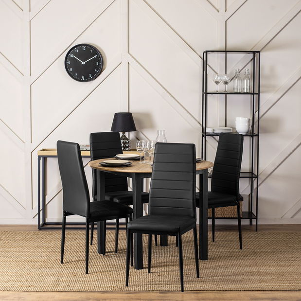 Étkezőszék Negacion (fekete) 