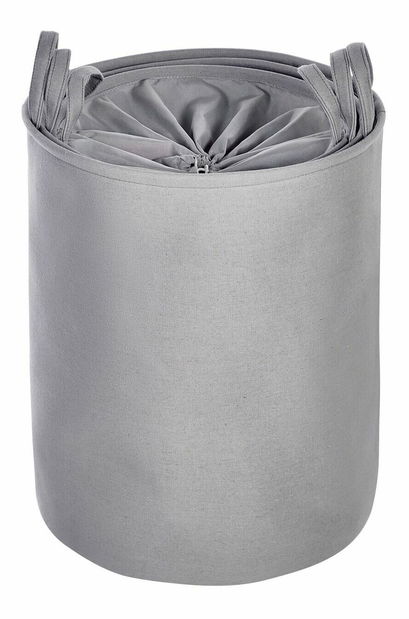 Set 3 ks úložných košov Ailun (sivá)